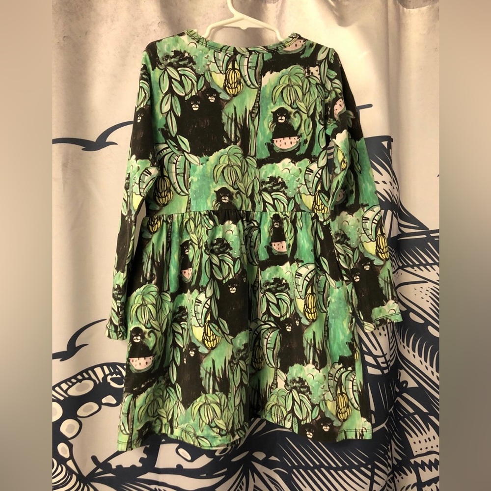 Mini Rodini Jungle Print Dress -128/134 - Picture 6 of 8